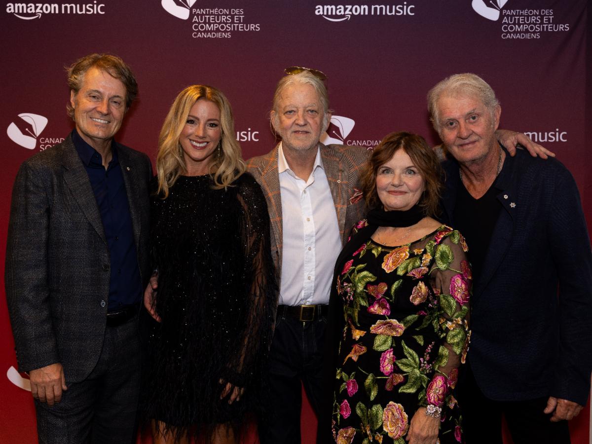 Tom Cochrane, Jim Cuddy and Greg Keelor (Blue Rodeo), Sarah McLachlan and Diane Tell Inducted into the Canadian Songwriters Hall of Fame