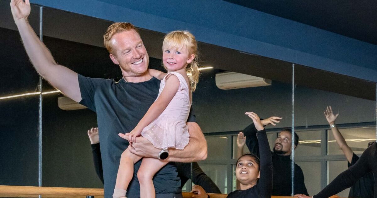 Greg Rutherford champions new ‘Daddy Ballet’ classes