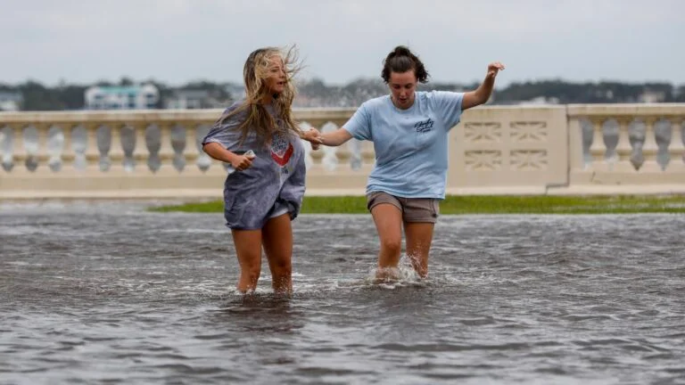 Helene makes landfall in northwestern Florida as a Category 4 hurricane