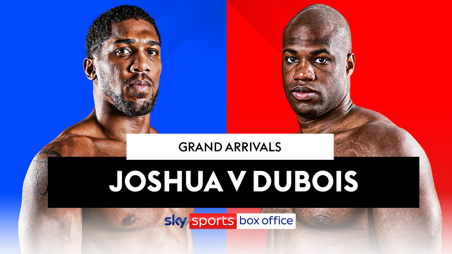 LIVE STREAM: Joshua vs Dubois grand arrivals