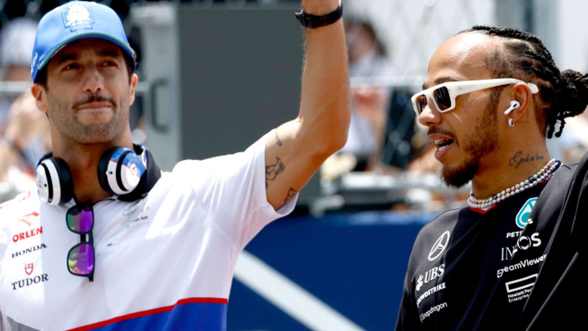 'Always here for you' – Hamilton leads tributes to Ricciardo