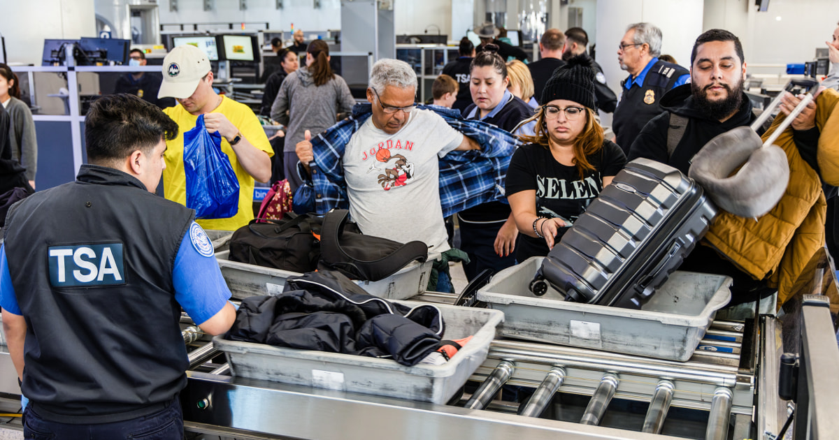 TSA airport screenings hit an all-time high