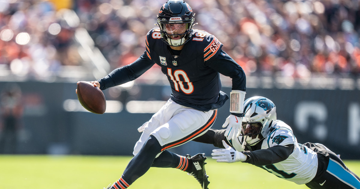 Bears QB Caleb Williams has best game of young career in 36-10 win vs. Panthers