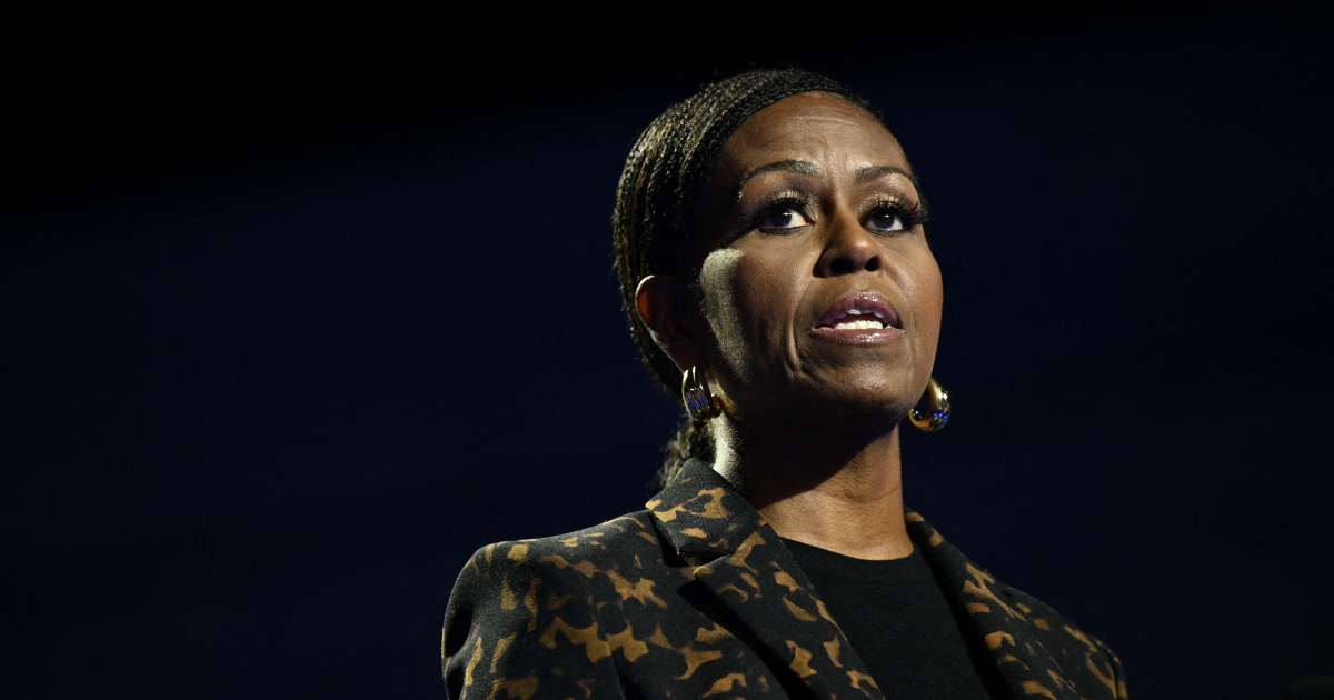 Michelle Obama hits the trail, warning what a Trump presidency would mean for women’s health