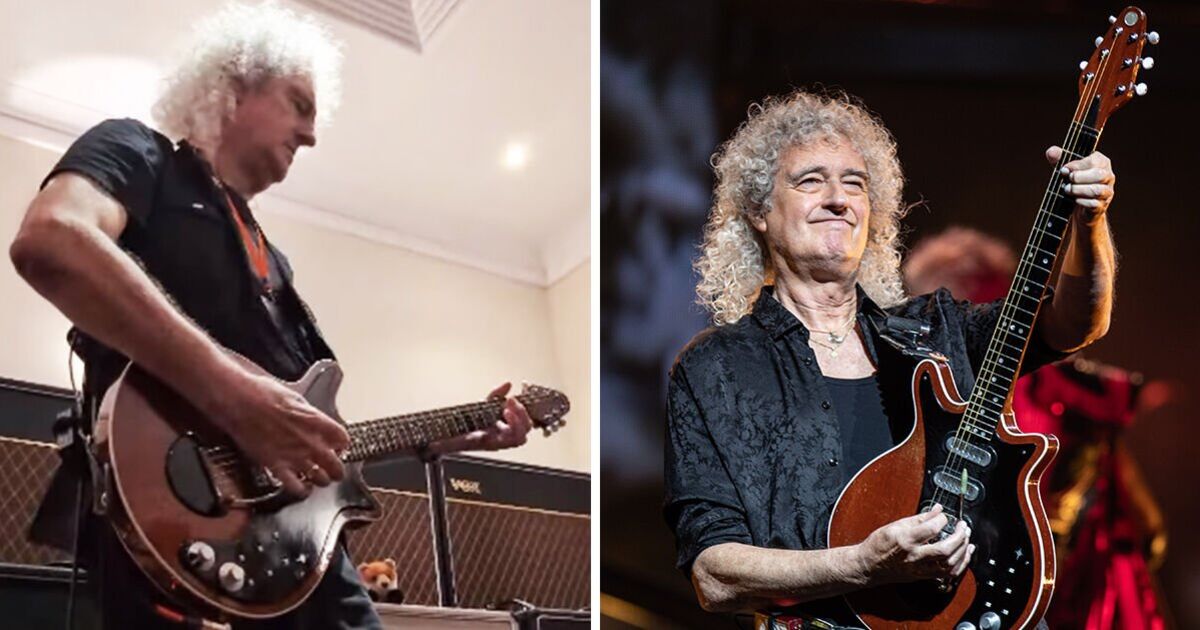 Brian May plays guitar for first time since stroke left his Queen future in doubt | Music | Entertainment