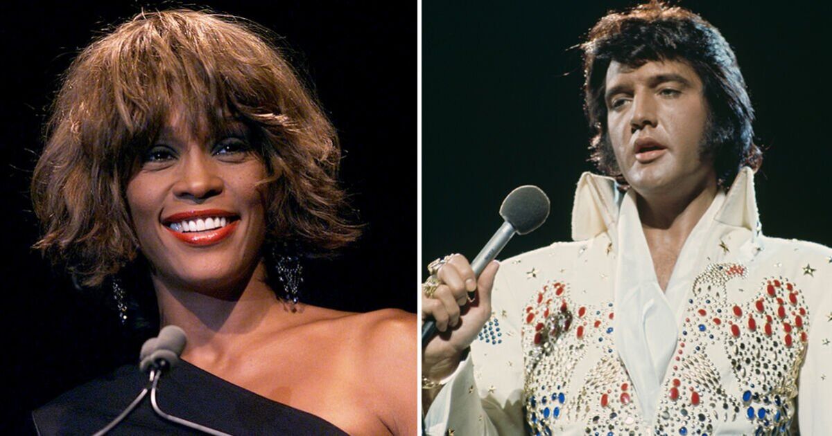 Whitney Houston’s amazing family link to Elvis Presley who she met as a child | Music | Entertainment