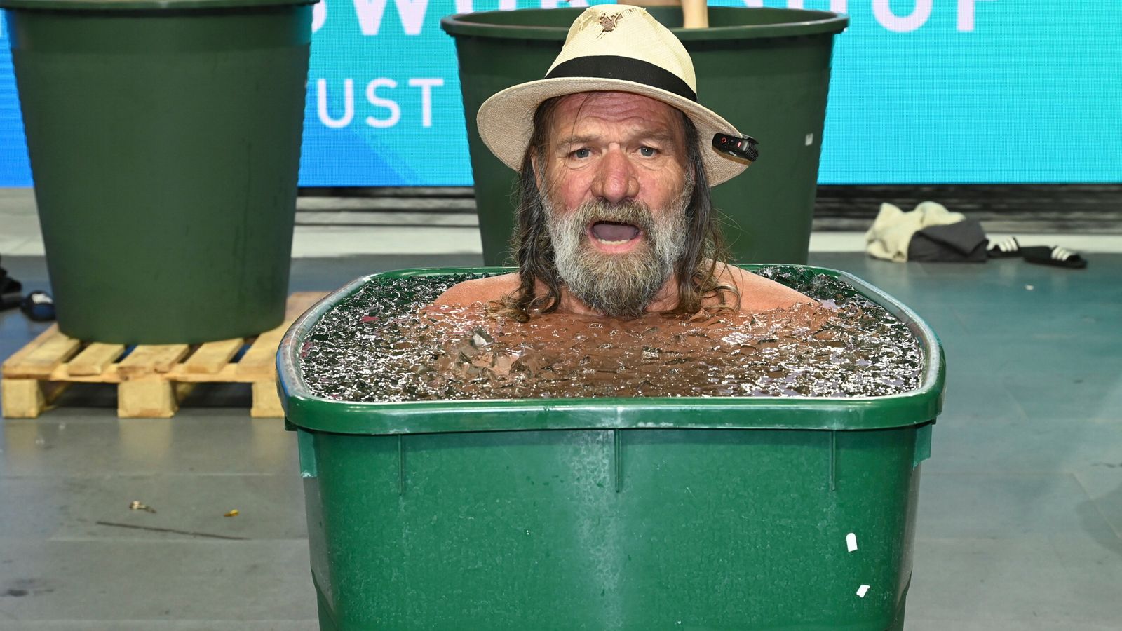 Wim Hof film ‘on hold’ after allegations of abuse | Ents & Arts News