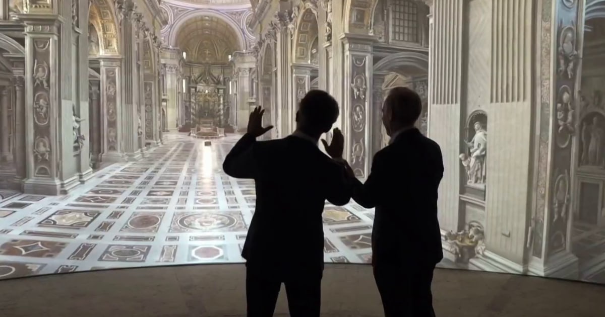 Vatican creates exhibit that will replicate St. Peter’s Basilica using AI