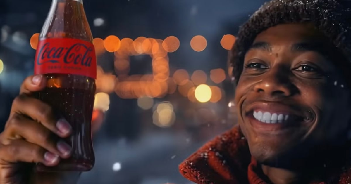 Coca-Cola causes controversy with AI-made ad