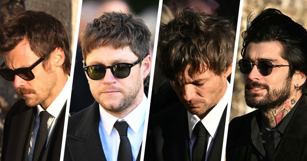 Liam Payne funeral: One Direction bandmates attend