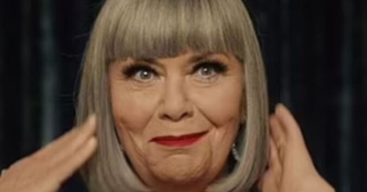 Dawn French wears £45 M&S party dress for retailer’s Christmas advert