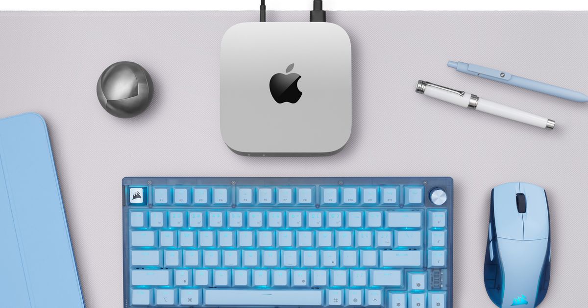 Corsair now has a gaming keyboard and mouse for the Mac