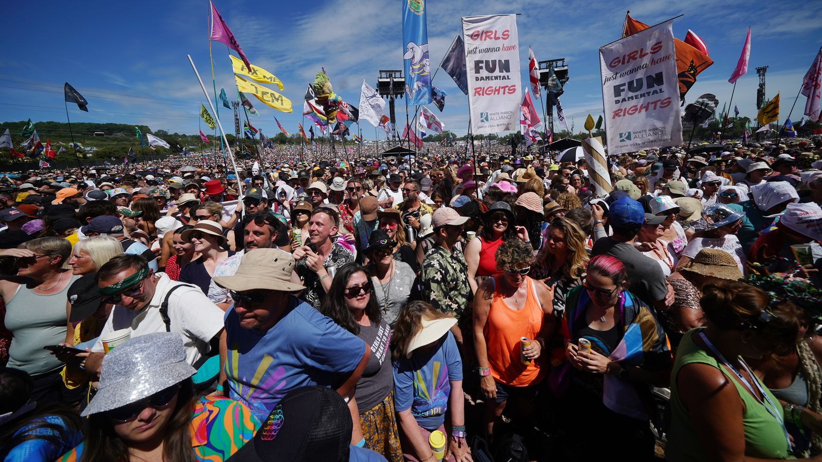 Glastonbury Festival tickets sell out in 35 minutes | Ents & Arts News