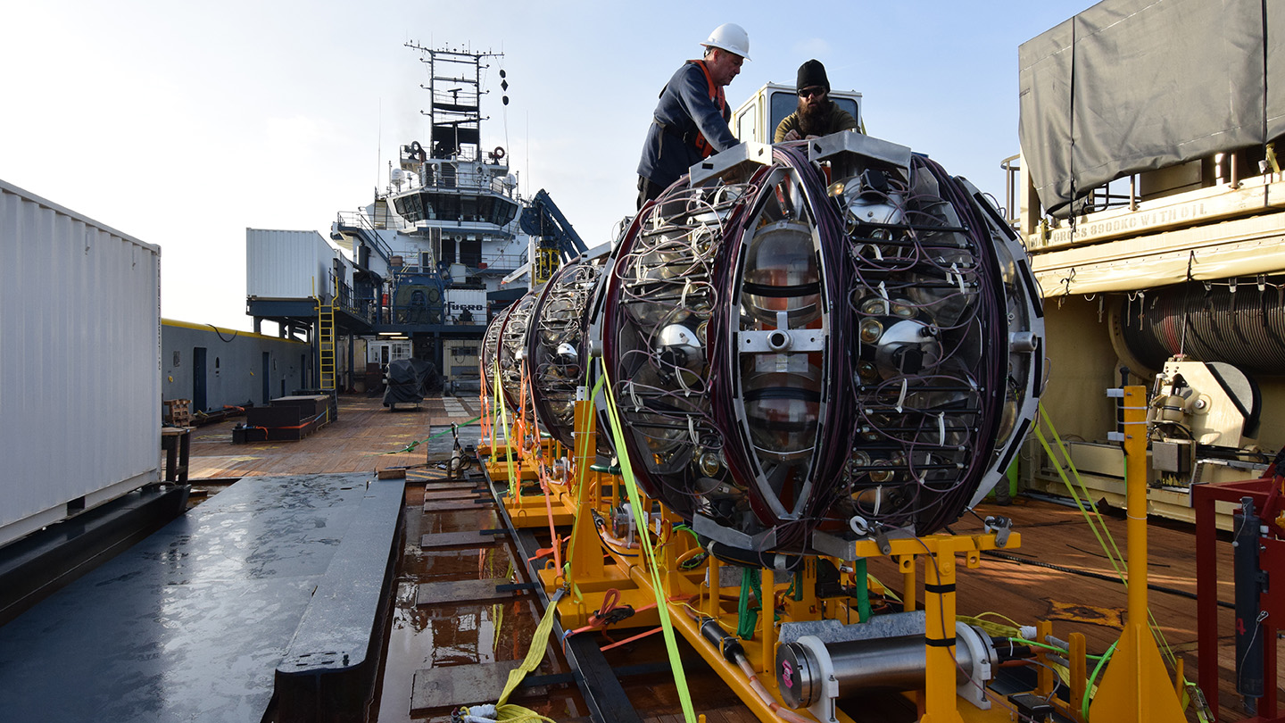 Scientists are building underwater neutrino telescopes in the Mediterranean