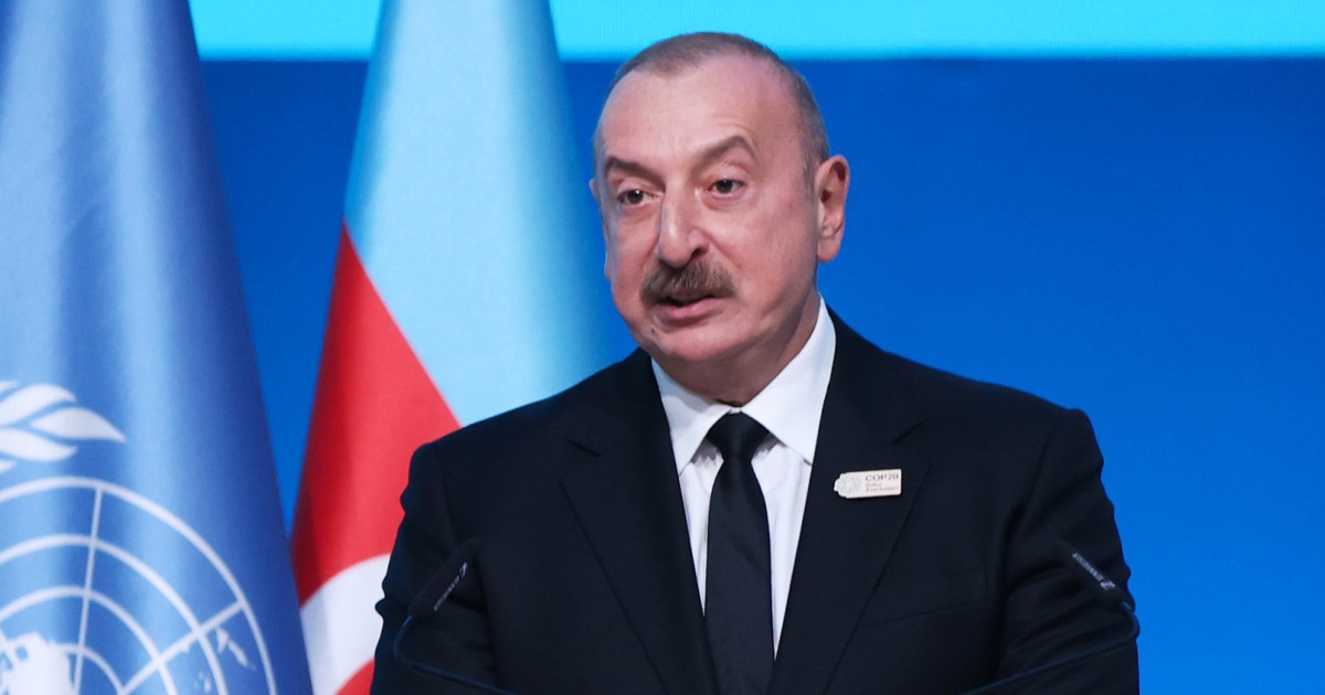 Azerbaijan’s president accuses Russia of shooting down crashed jetliner unintentionally