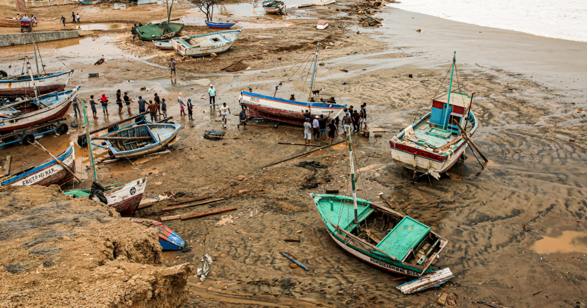 Video shows massive waves pummeling Peru’s coast