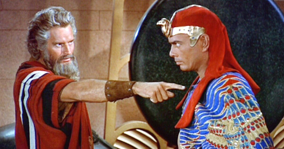 Yul Brynner prevented Charlton Heston from upstaging him on The Ten Commandments | Films | Entertainment