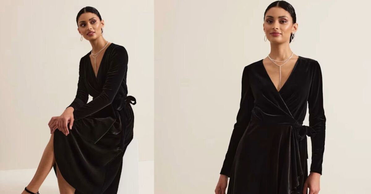 Phase Eight launch sale with classic velvet dress now £55