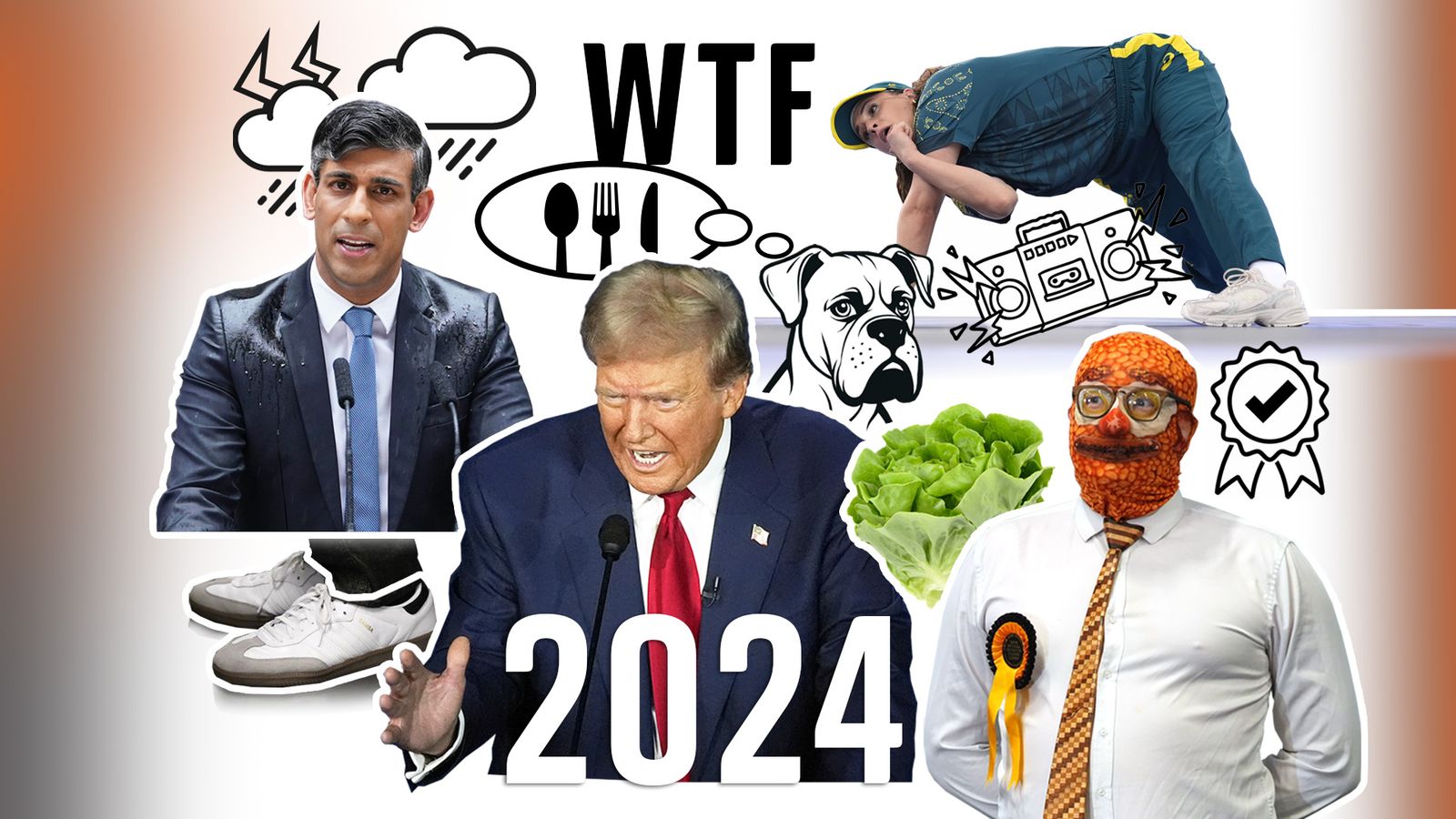 2024’s funniest and most WTF moments | Ents & Arts News