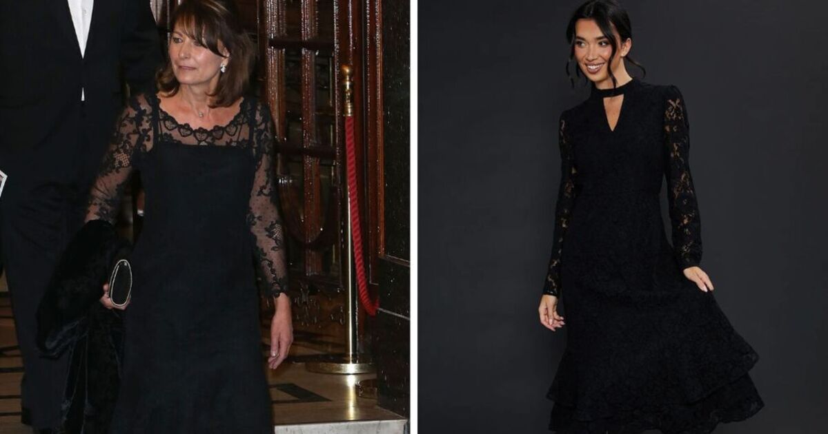 Carole Middleton’s best look at 70 in stunning lace dress from Debenhams for £39 | Royal | News