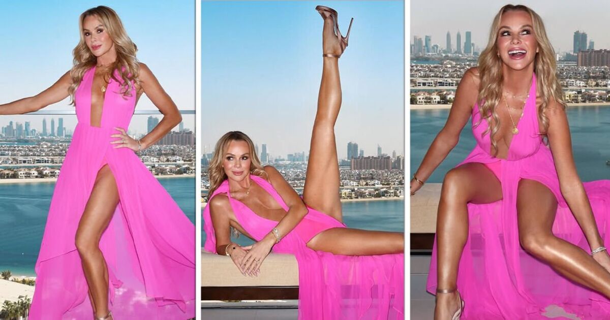 Copy Amanda Holden’s hot pink dress – fans are ‘obsessed’