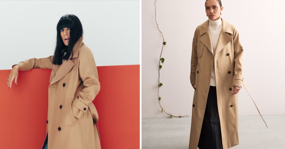 Claudia Winkleman’s trench coat from M&S is ‘beautifully made’