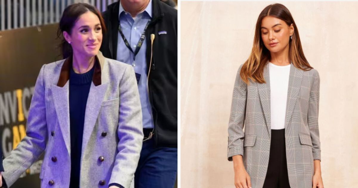 Meghan Markle’s £748 blazer is almost identical to Princess Kate’s – buy similar from £49 | Royal | News