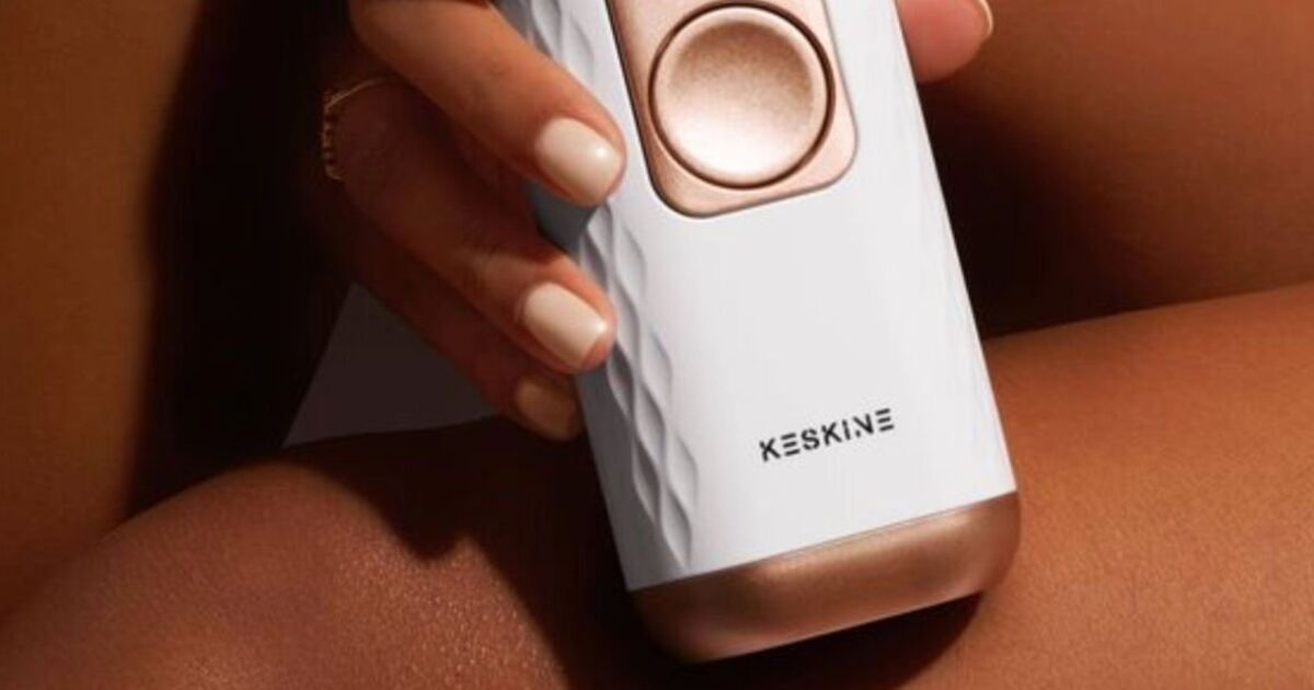 Keskine IPL hair removal handset ‘cheaper than clinics’ is £140 off