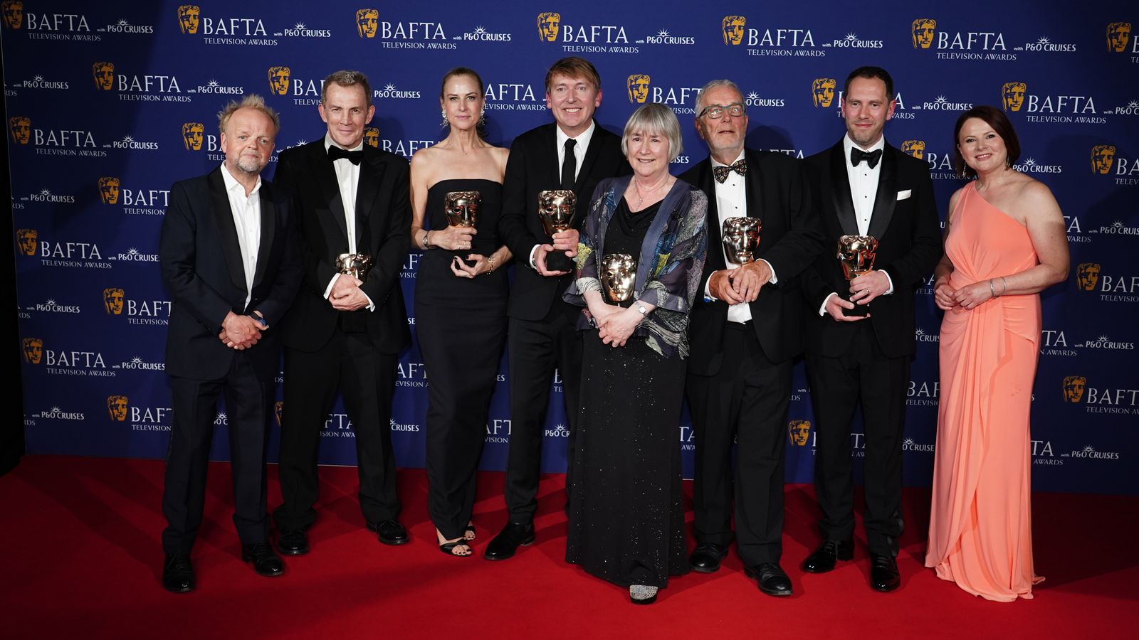 BAFTA TV Awards 2025: Post Office drama and Mr Loverman among big winners | Ents & Arts News