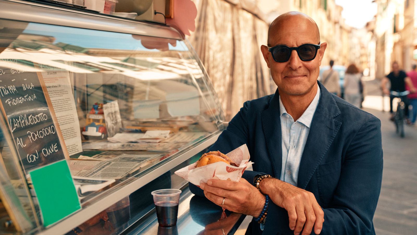 Stanley Tucci on Italian politics – through the prism of food | Ents & Arts News