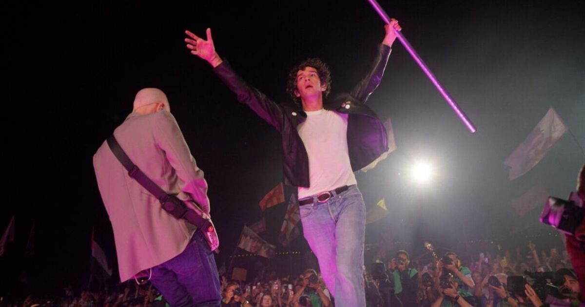 Glastonbury LIVE updates as The 1975's headline set divide viewers