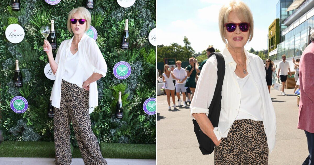 Get Joanna Lumley’s Wimbledon look from the high street