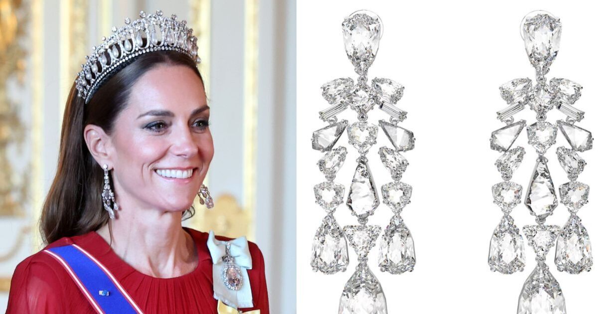 We love Princess Kate’s glittering earrings – recreate her look | Royal | News