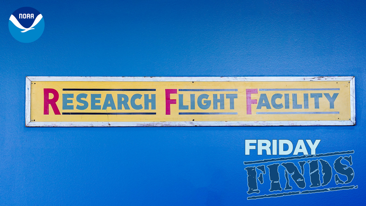 Friday Find: Research Flight Facility, a sign of the times