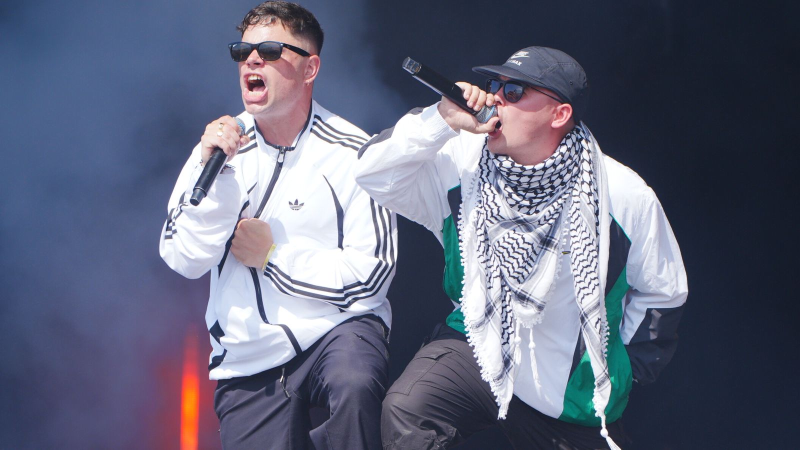 Police taking no further action after investigating Kneecap’s Glastonbury show | Ents & Arts News