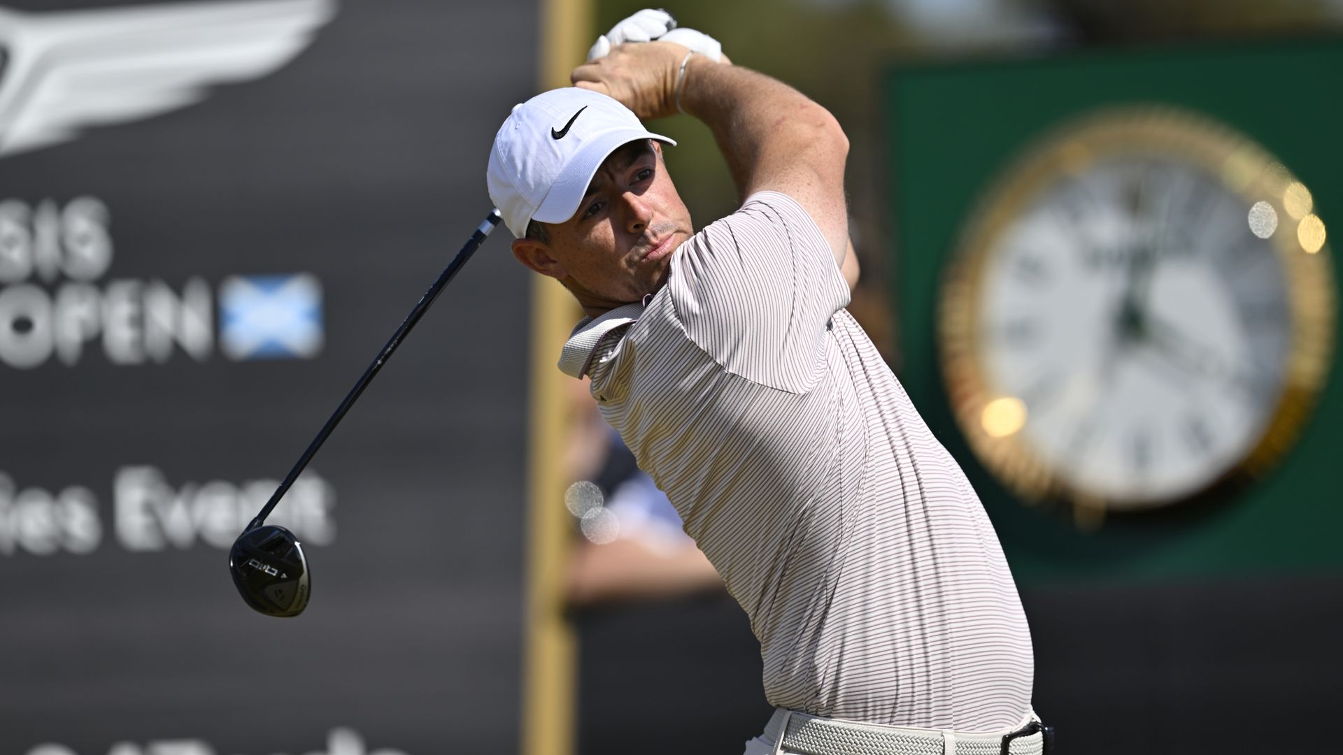 McIlroy on charge to hold share of Scottish Open lead ahead of final round